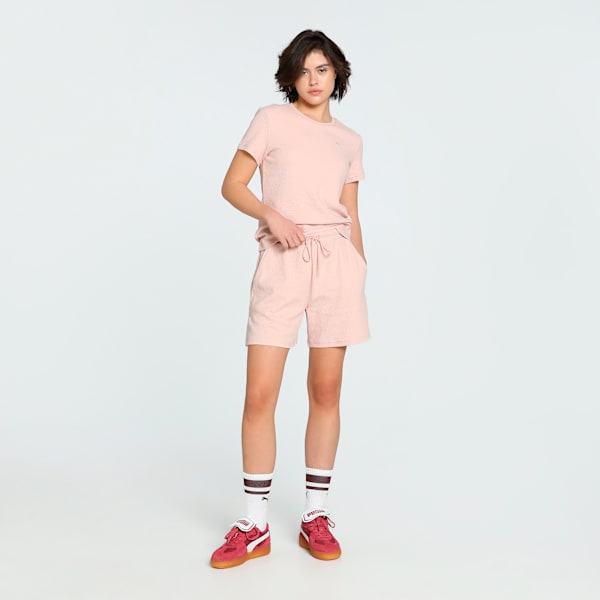 HER Women's 5" High-Waist Shorts, Rose Quartz, extralarge-IND